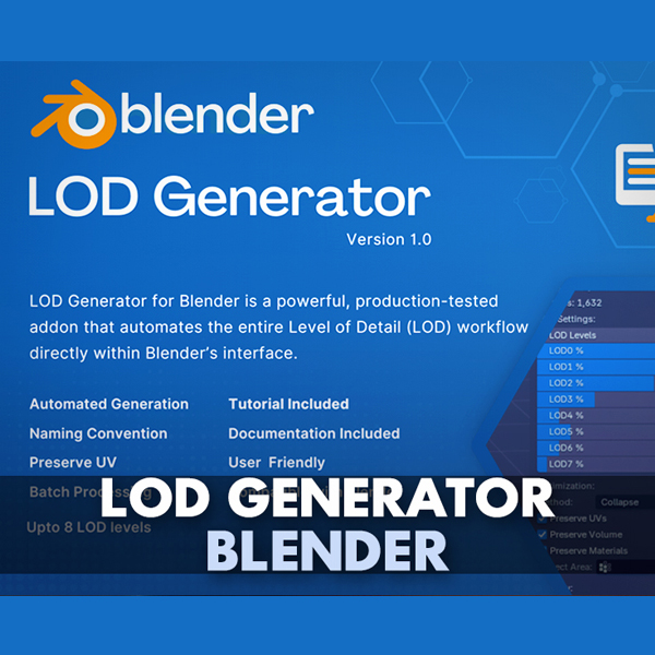 LOD Generator - Blender